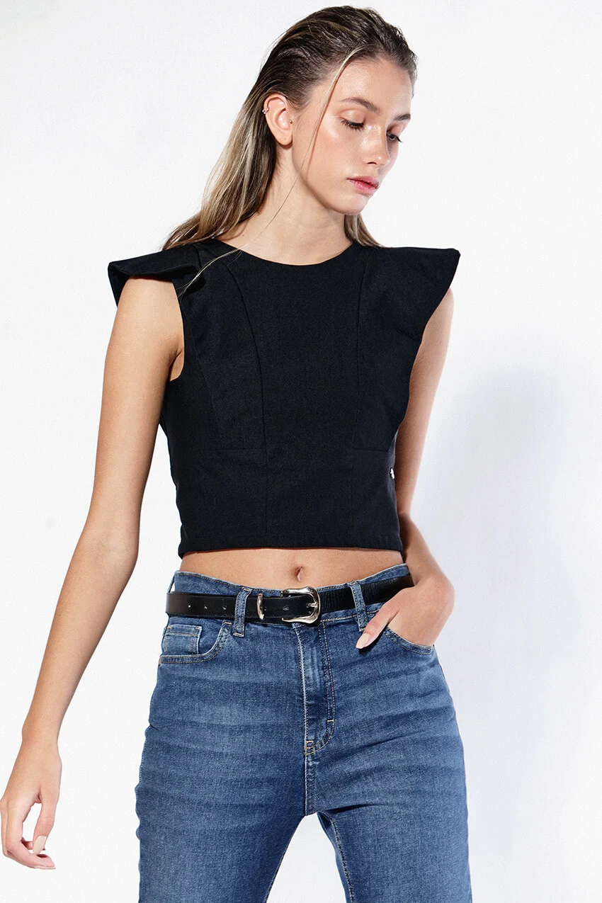 Boyfriend Mommy Azul Gastado