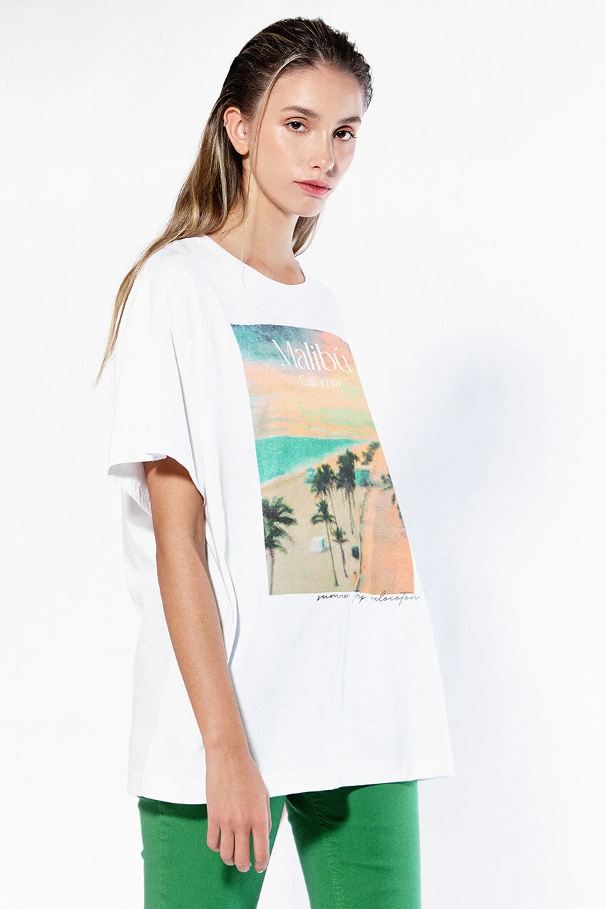 Remera Malibu