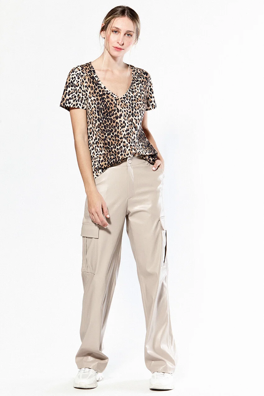 Pantalon Cargo Olivo