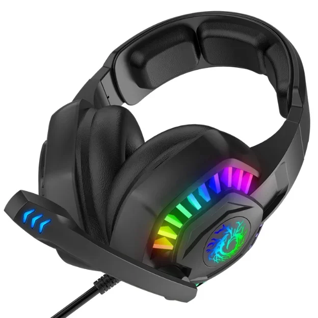 Auriculares Kanji KJ-G900 RGB gamer c/micrófono