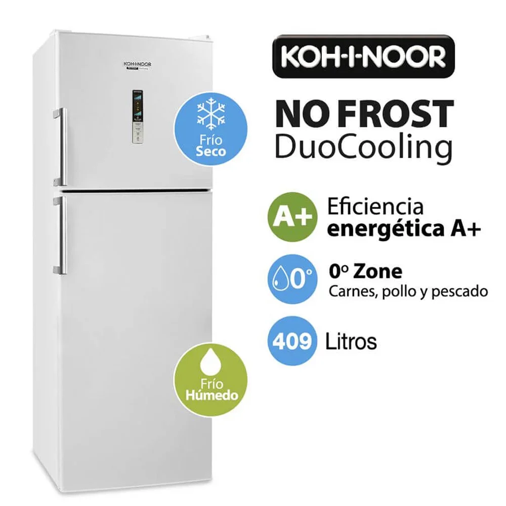Heladera NO FROST DuoCooling 409 L. KHD42D/8