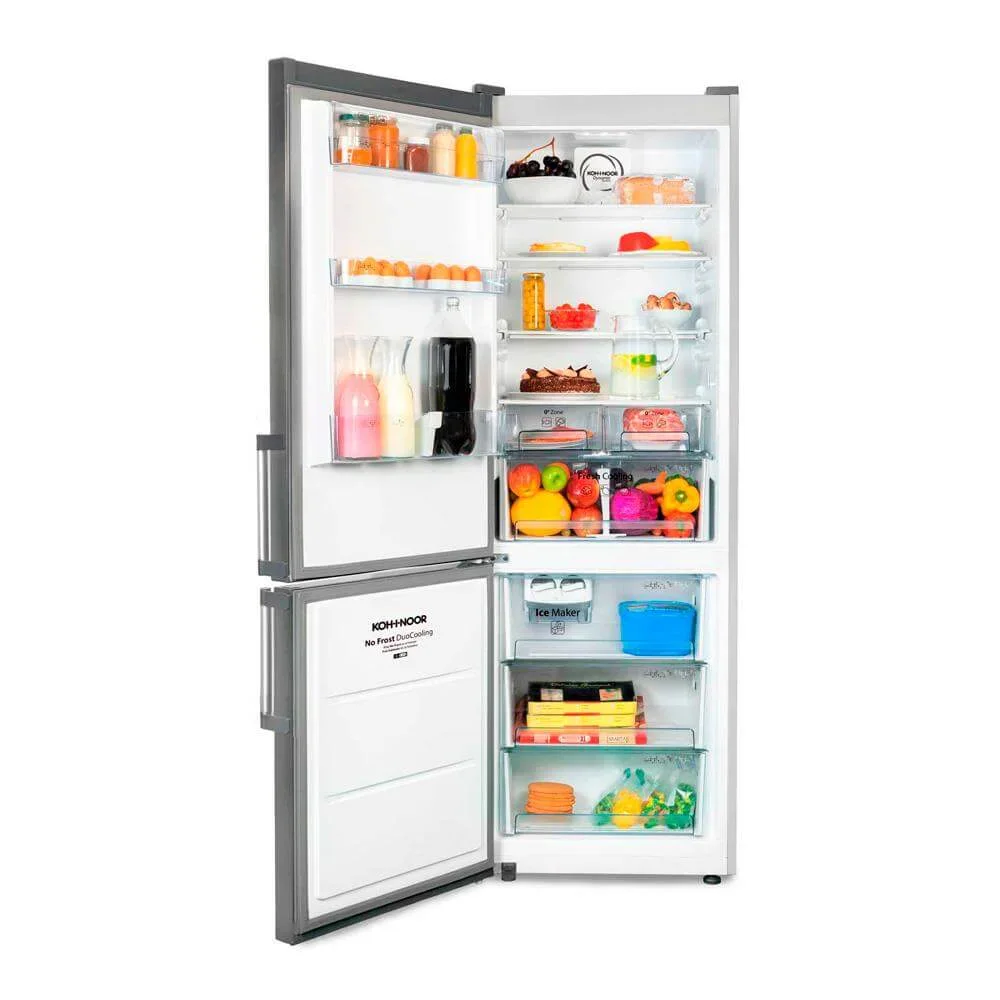 Heladera NO FROST DuoCooling 417 L. Acero KHGA41D/8