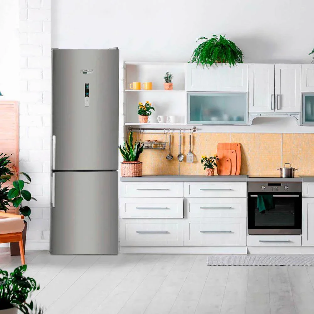 Heladera NO FROST DuoCooling 417 L. Acero KHGA41D/8