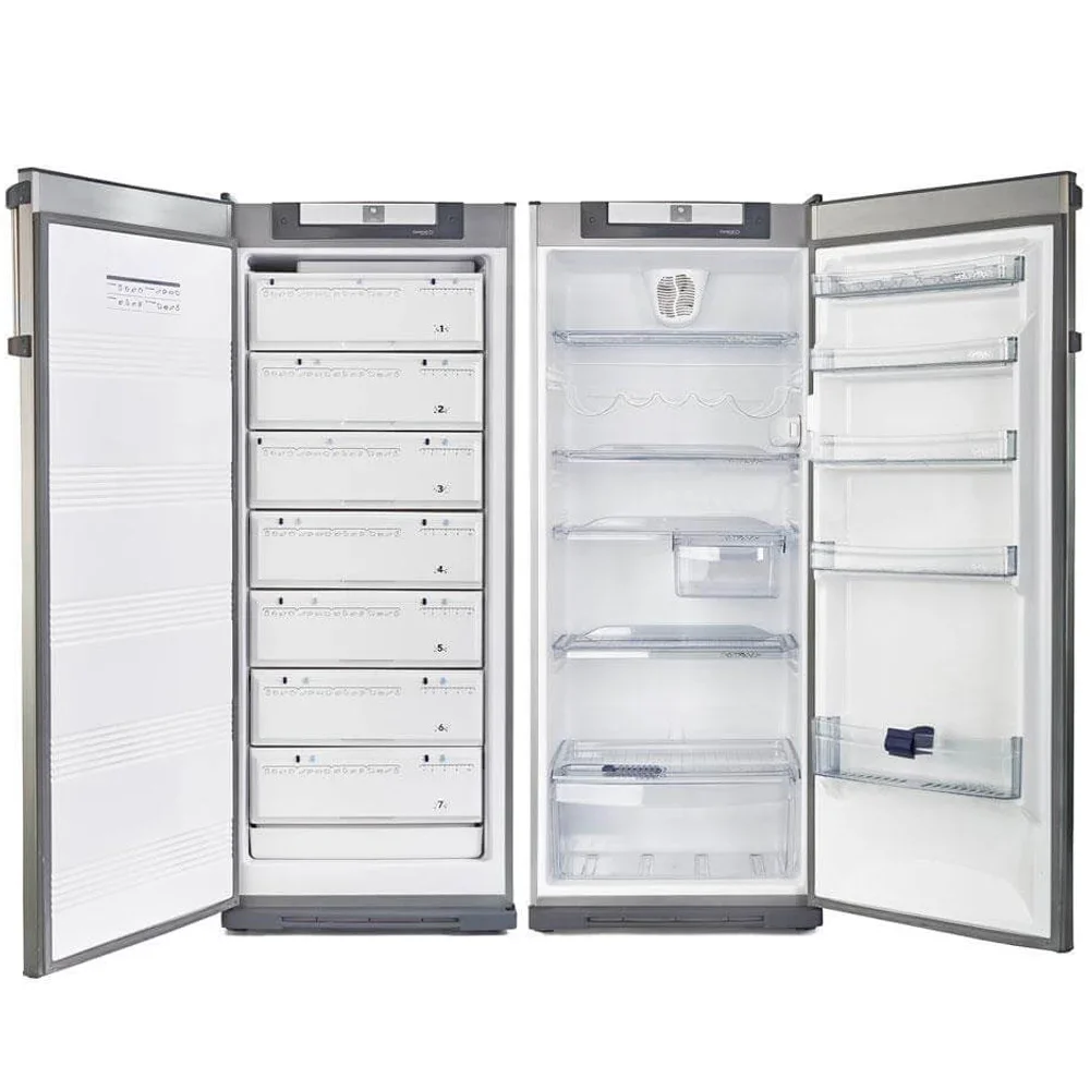 Heladera Side By Side 555 Lts. Color Acero KSA-3290/7 + GSA-2694/7