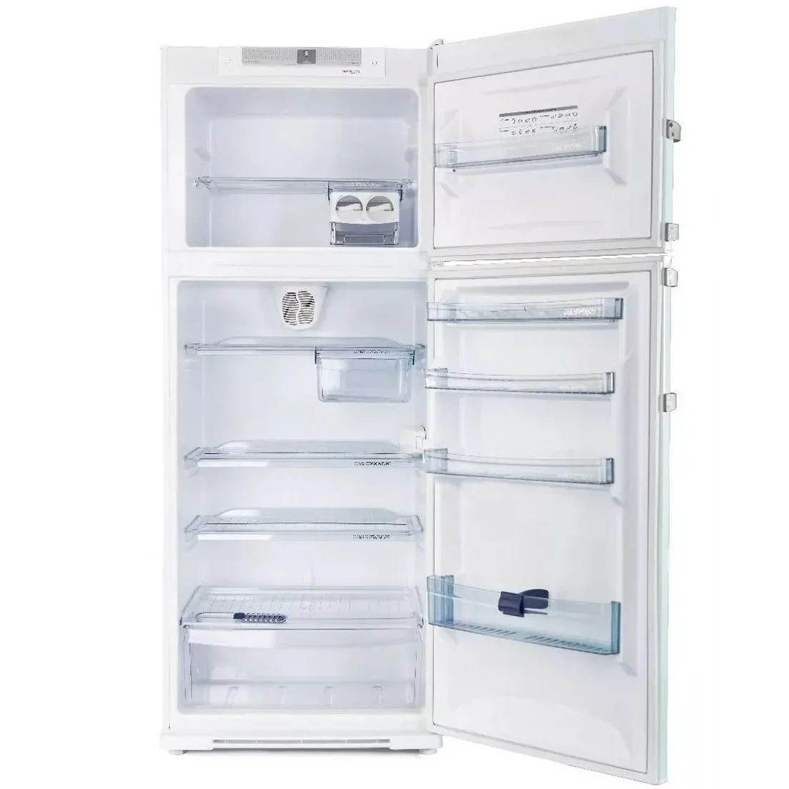 Heladera con Freezer Arriba 413 Lts. Color Blanco KHD43/7