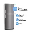 Heladera con Super Freezer XL 311 Lts. Color Acero KFA-3494/7