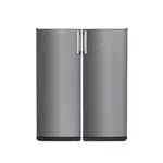 Heladera Side By Side 555 Lts. Color Acero KSA-3290/7 + GSA-2694/7