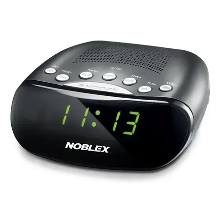 Radio Reloj Noblex RJ-780 AM/FM Visor grande, doble alarma