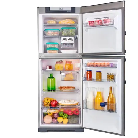 Heladera con Super Freezer XL 311 Lts. Color Acero KFA-3494/7